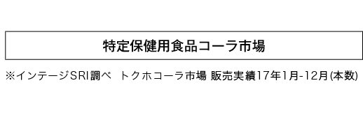 特定保健用食品コーラ市場